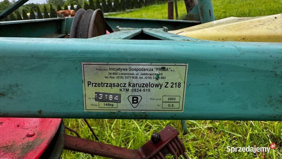 Przetrząsacz karuzelowy Typ Z 218 Stan Zamieście