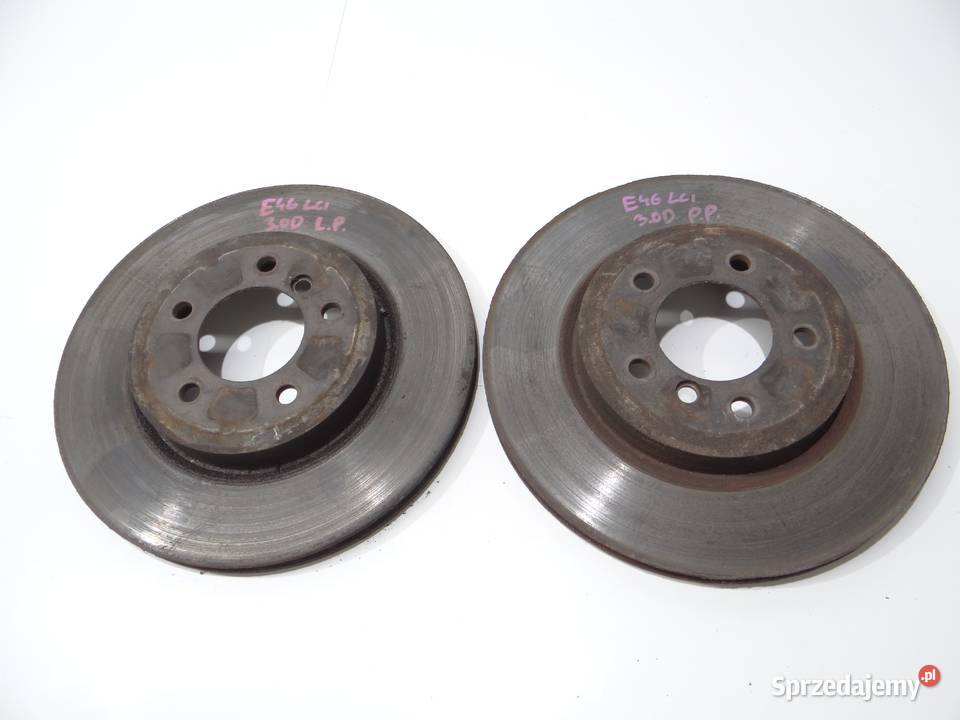 TARCZE HAMULCOWE PRZÓD LEWA PRAWA E46 30D Strzyżewice