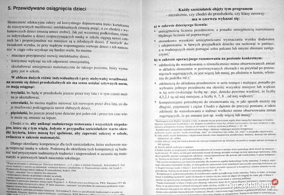 Dziecięca matematyka Edyta GruszczykKolczyńska Rok wydania 1999 Chełm