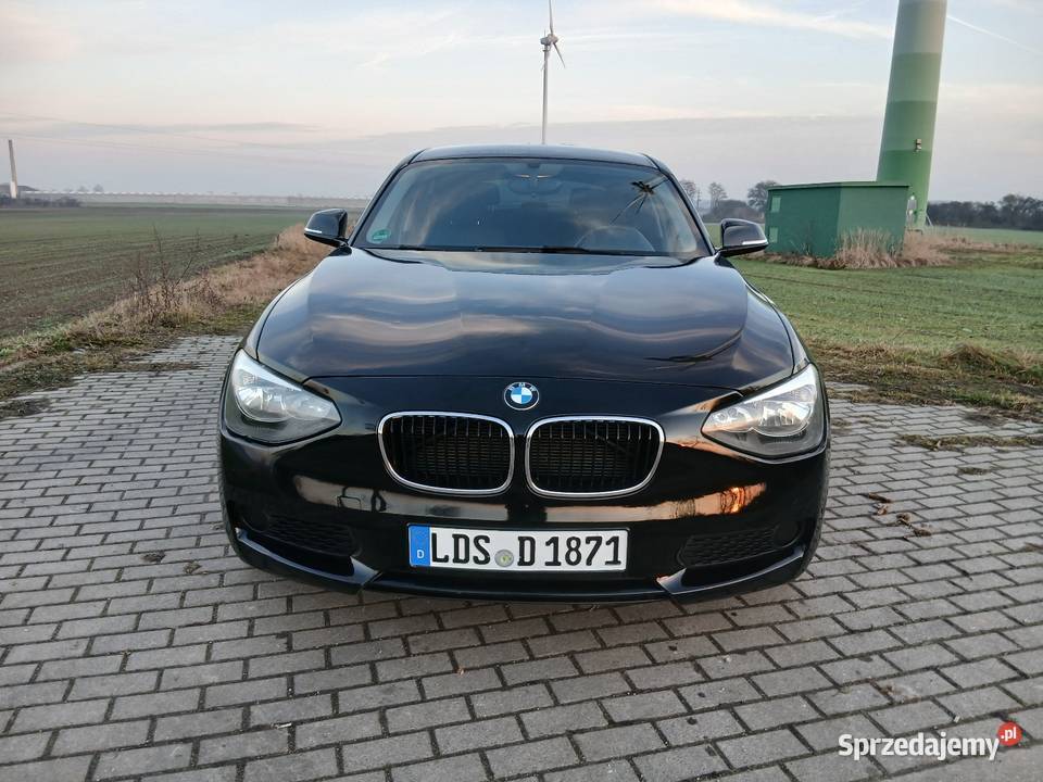 Bmw 116 Czarna Piękna z Niemiec Super stan Dobrzyca sprzedam