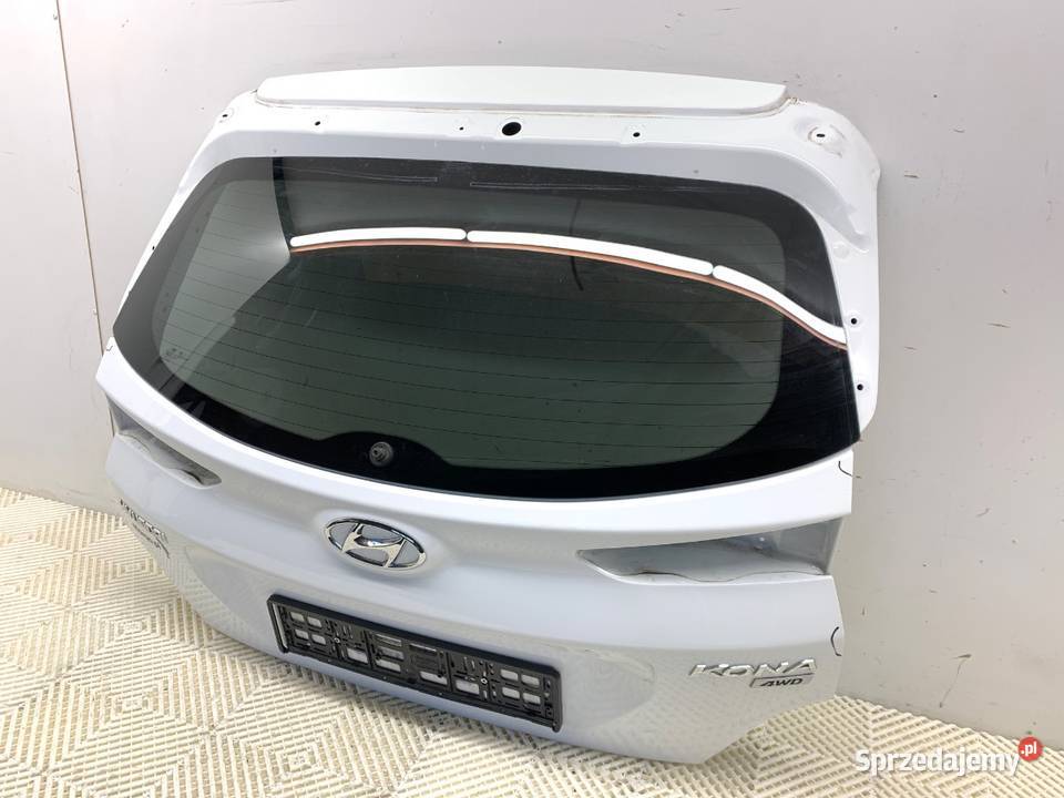 KLAPA TYŁ HYUNDAI KONA Crossover ATLAS WHITE