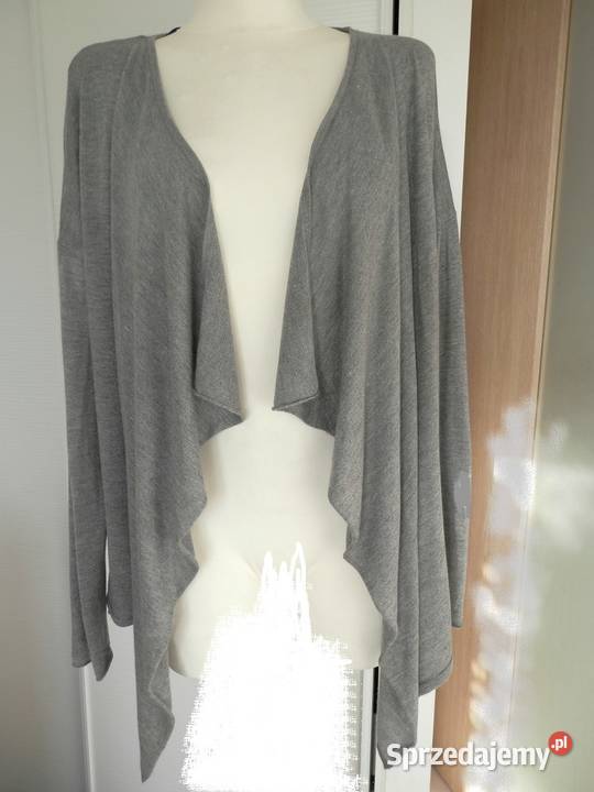 Sweter HM Blezer z Wełną Szary Narzutka M 38 Łomża