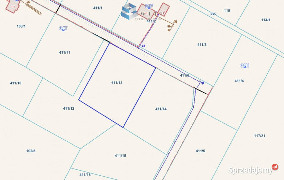 Działka 3000m2 Frednowy Sprzedaż warmińsko-mazurskie