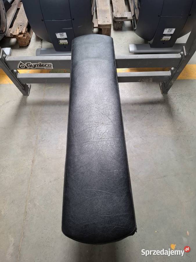Ławka płaska pod sztangę marki Gymleco Wałcz