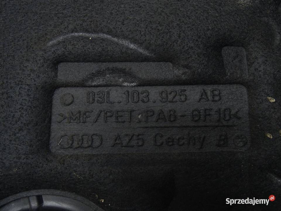 OSŁONA SILNIKA GÓRNA 03L103925AB 20 TDI AUDI A6