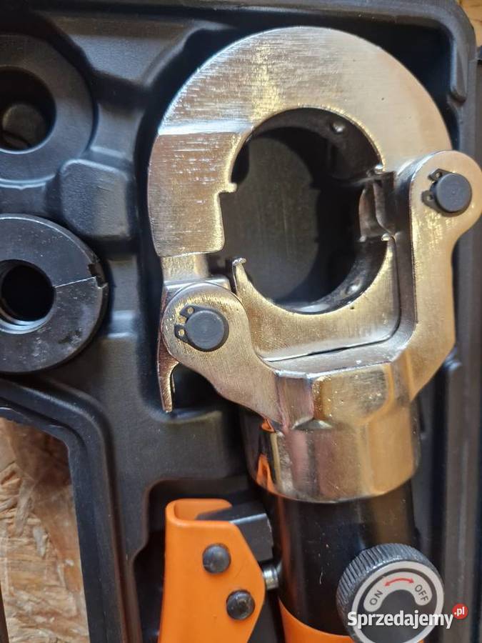 ZACISKARKA DO RUR PEX PRASKA RĘCZNA HYDRAULICZNA Głogowa