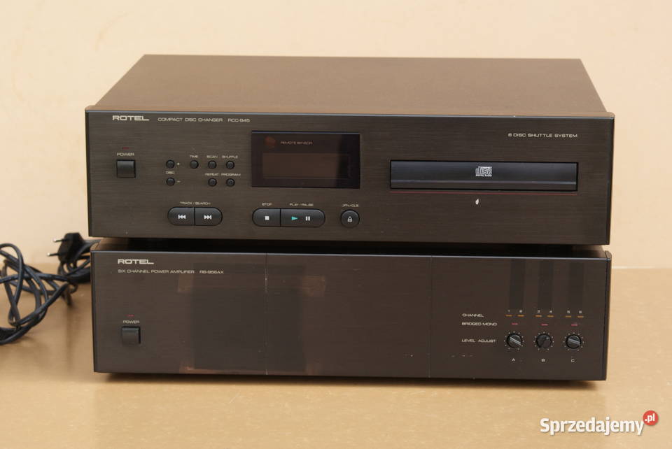 ROTEL RB956 AX konćówka mocy RCC945 CD player Opole