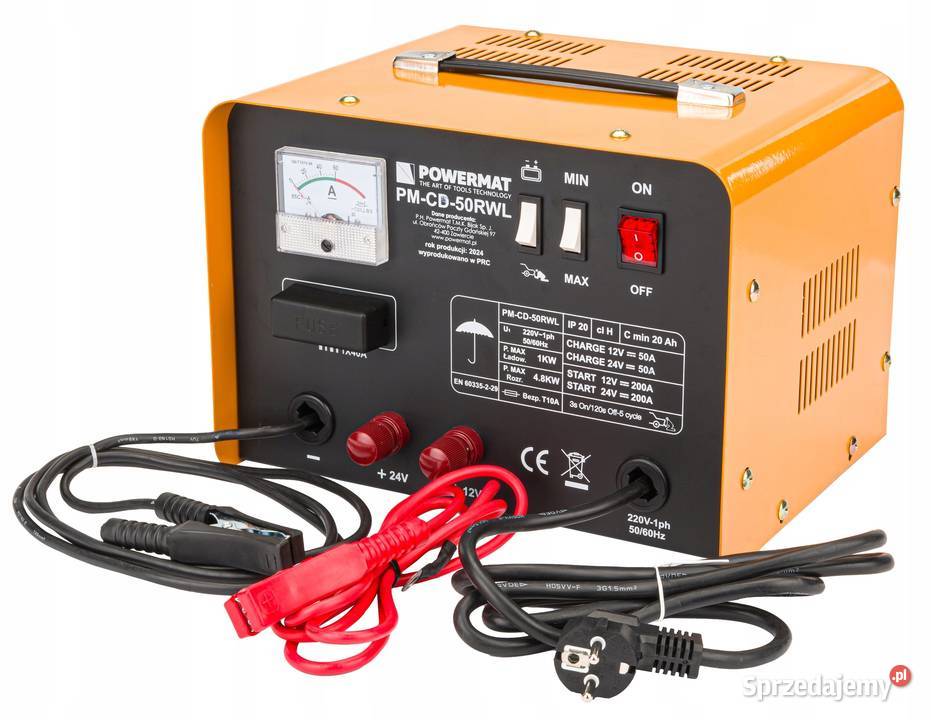 PROSTOWNIK AKUMULATOROWY Z ROZRUCHEM 200A Prostowniki warsztatowe śląskie Katowice