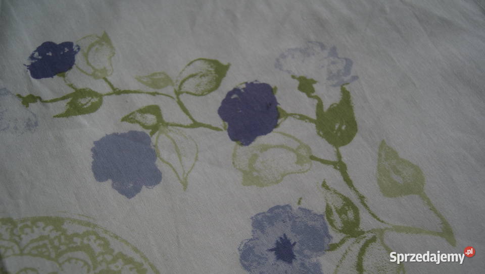 Firany shabby chic kwiaty napisy kplpiękne Dobroszyce sprzedam