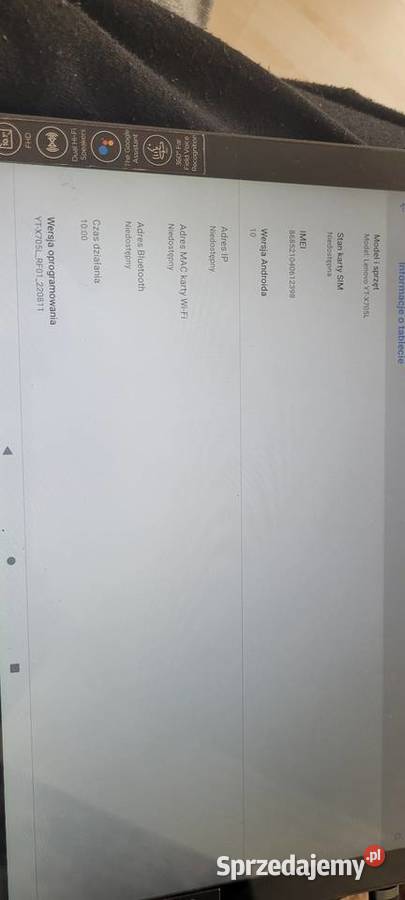 Tablet Lenovo 10 Yoga Smart LTE YTX705L Bąków sprzedam