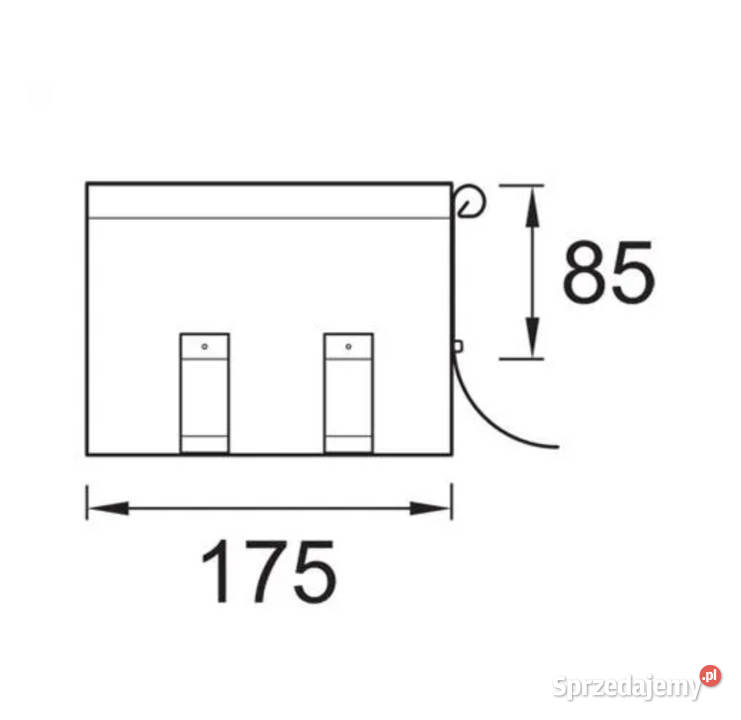 Osłona przeciwrozpryskowa narożna elementem Nowy Sącz sprzedam