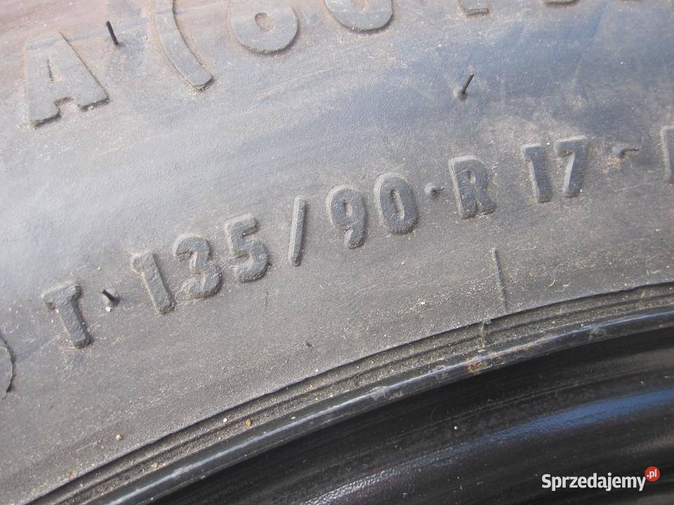 NISSAN QASHQAI JUKE koło dojazdowe 1359017 104M Koła dojazdowe sprzedam