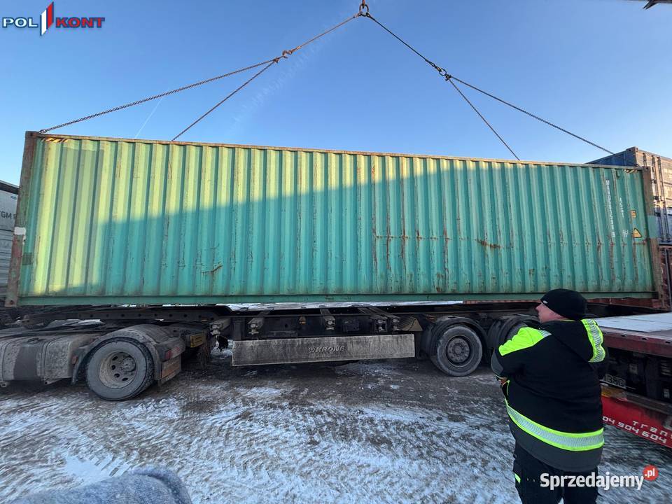Kontener morski magazynowy 12 metrowy 40 HC Kościerzyna
