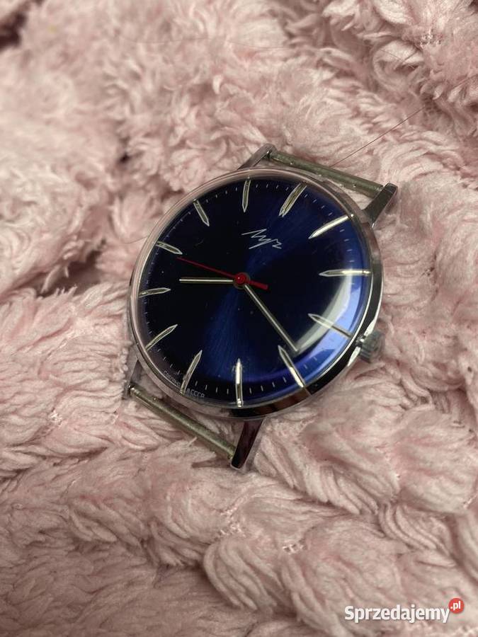 Tarcza unikalnego radzieckiego zegarka LUCH Gliwice