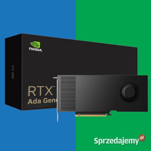 Karta graficzna NVIDIA RTX 4000 20 GB ADA GDDR6 Lublin