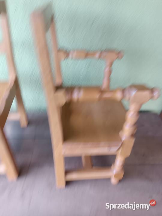 Fotel fotele dziecięce woskowane Lorraine Budzyń sprzedam