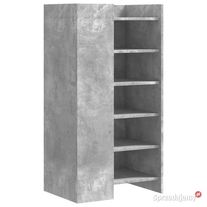 Szafka na buty szarość betonu 52x375x100 Warszawa