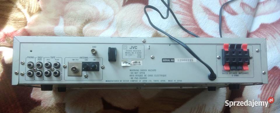 Amplituner wzmacniacz JVC RK200 Sochaczew