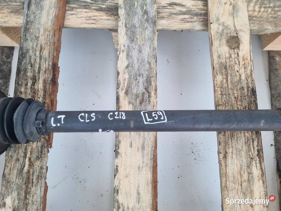 PÓŁOŚ Mercedes CLS I C218 W218 30 V6 CDI LEWA Układ napędowy Chełm