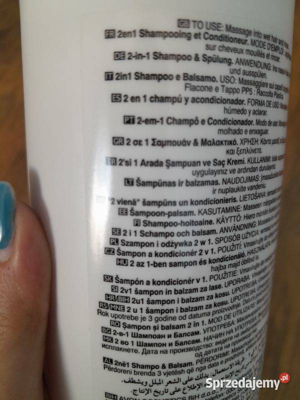 Szampon i odżywka 2w1 Avon Care Full Volume Siewierz