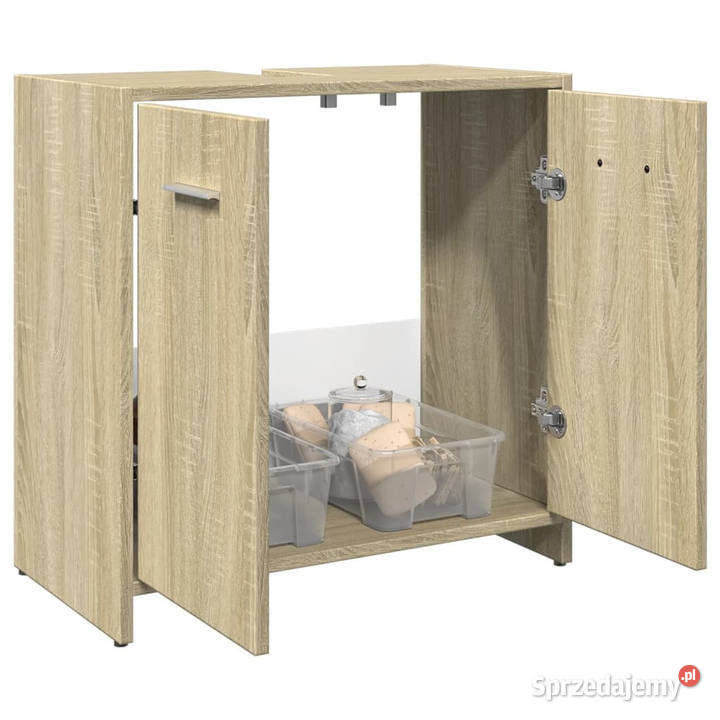 Szafka pod umywalkę dąb sonoma 60x33x60 WM849604 mazowieckie Warszawa