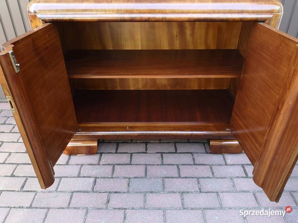 Komoda Pomocnik ARTDECO Orzech Stara Antyk Meble Swarzędz