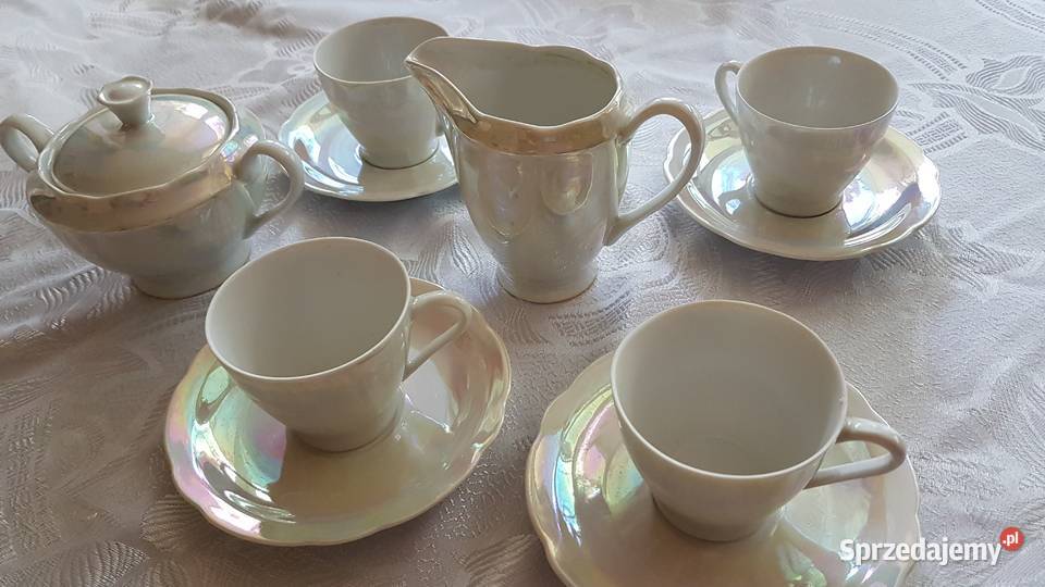 Porcelana ĆmielówSerwis kawowy mazowieckie Warszawa