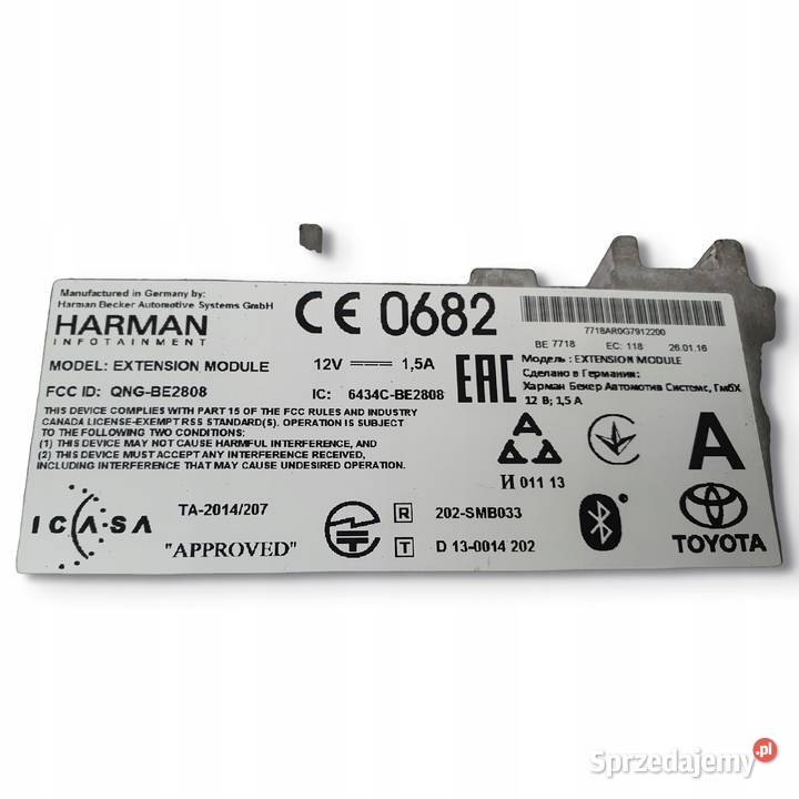 RADIO CD RADIOODTWARZACZ Nawigacja Navi Toyota