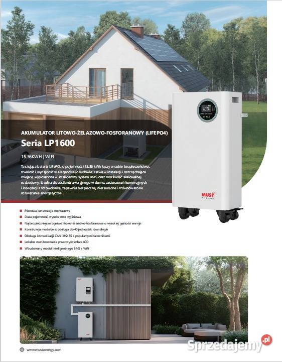 Nowoczesny magazyn energii MUST LP1648300