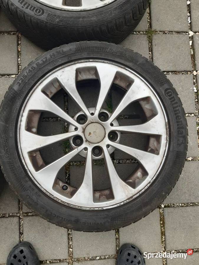 Alumfelgi 17 z oponami aluminiowe