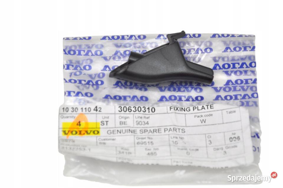 VOLVO V40 prawy zaczep rolety bagaznik 30630310 Bielany Wrocławskie