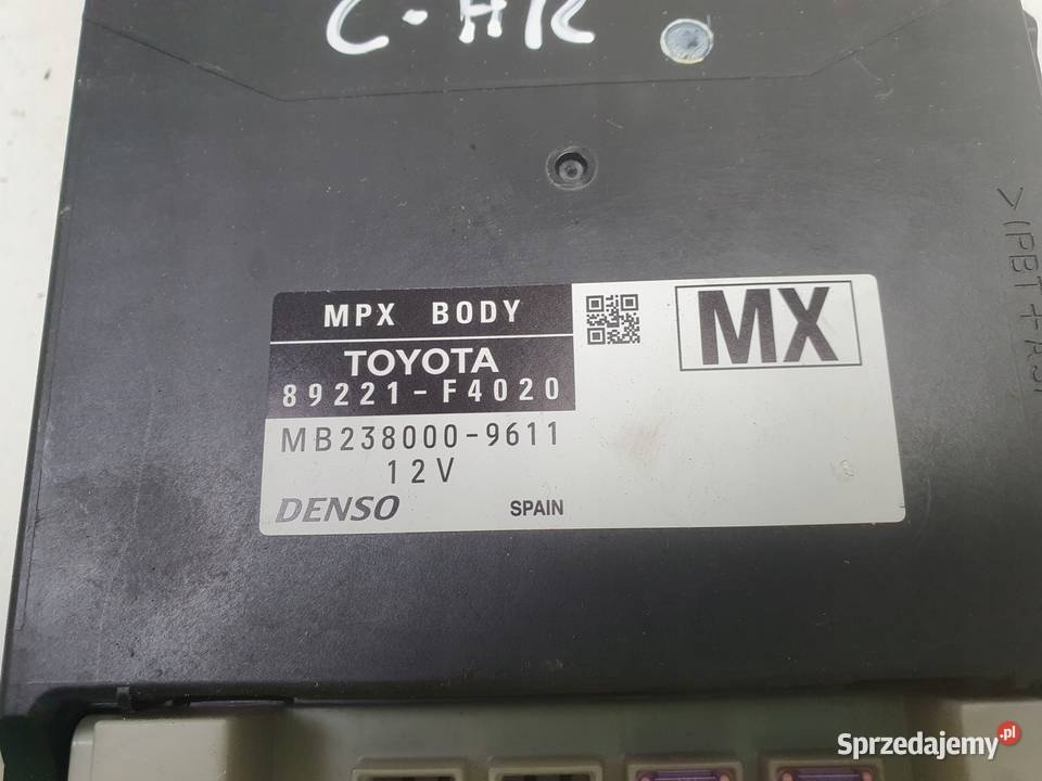 Toyota CHR CHR 18 H MODUŁ BSI Skrzynka osobowe Motoryzacja Rudka