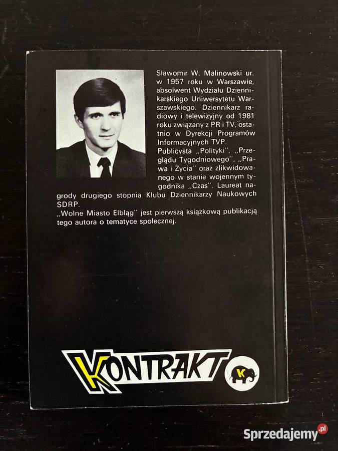 Sławomir W Malinowski Wolne miasto Elbląg z warmińsko-mazurskie