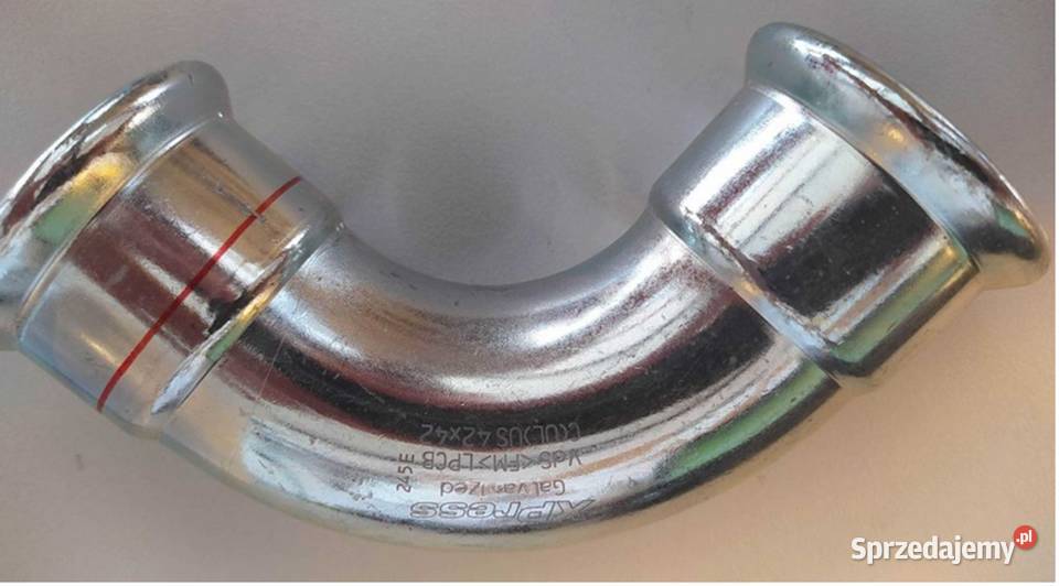 Kolano 90 st 42x42 Kantherm steel press 1