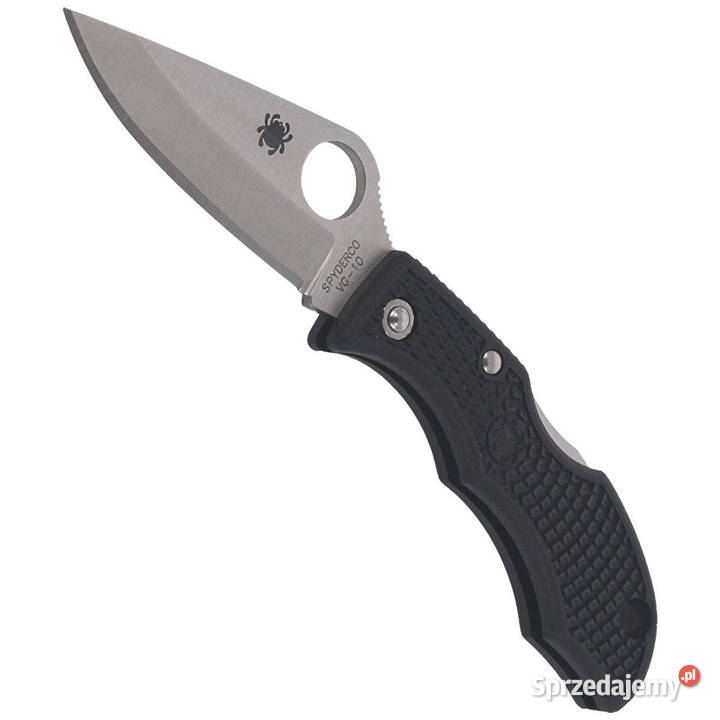 Nóż składany Spyderco Ladybug 3 FRN Black Plain