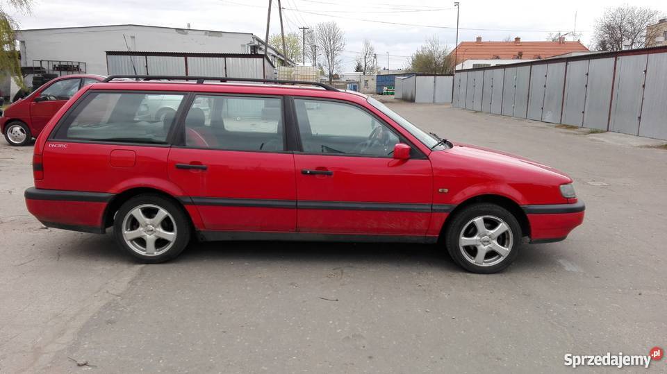 VW PASSAT B4 kombi 19TDi 90 auto nie do zdarcia czerwony Samochody osobowe sprzedam