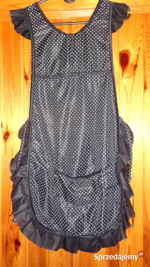 Fartuszek damski młodzieżowy czarny Poznań