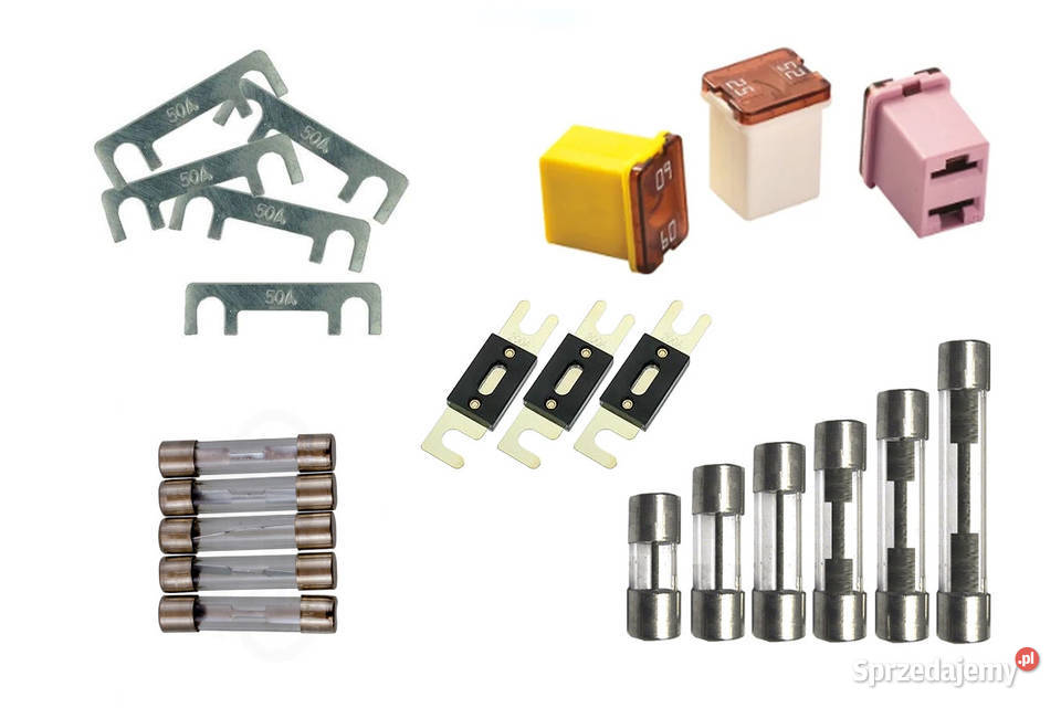 Bezpieczniki Samochodowe Tesla Płytkowe Mini Jasło