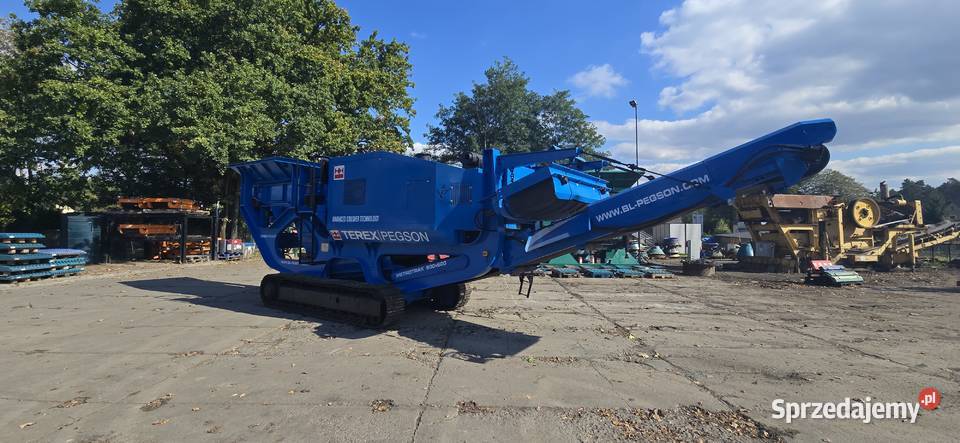 Kruszarka szczękowa Terex Pegson Metrotrak 2001 pełny VAT Trachy