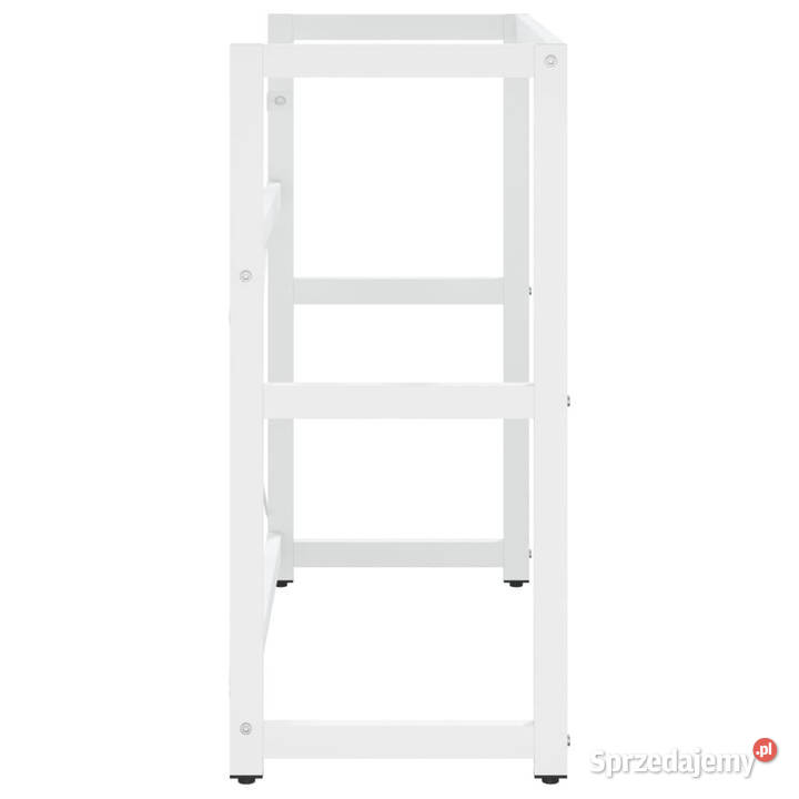 Stelaż pod umywalkę biały 79x38x83 żelazny