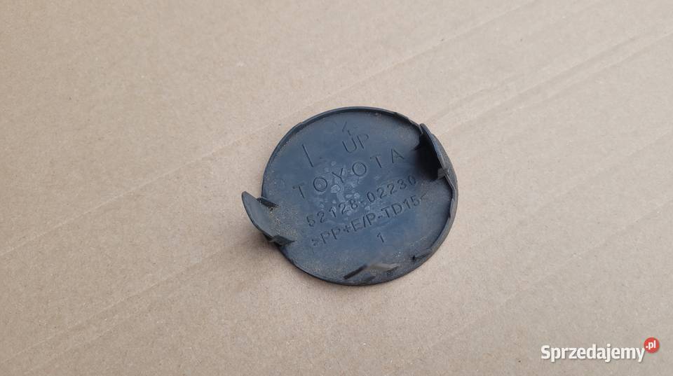 TOYOTA AURIS I 200709 ZAŚLEPKA HAKA ZDERZAK Karoseria Ruda Śląska