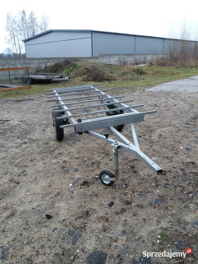 Przyczepka konstrukcja 300 150 0s syrenka mazowieckie Sarnaki