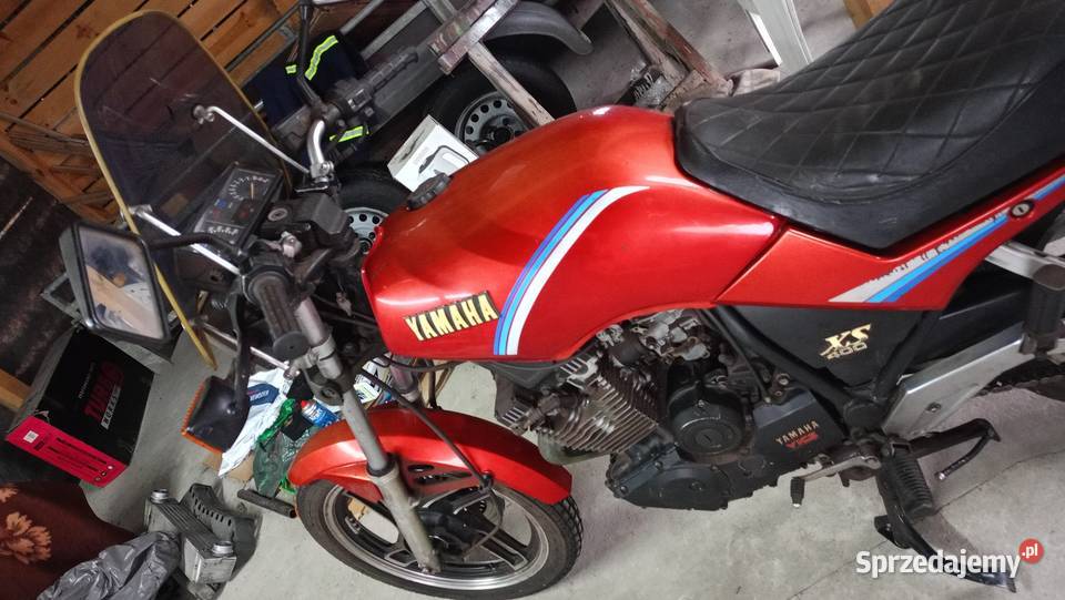 Yamaha XS 400 dwie sztuki Rok produkcji 1982 wielkopolskie Czarnków