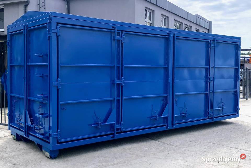 Kontener MAGAZYN 36m3 dach UNOSZONY DRZWI BOCZNE Włocławek