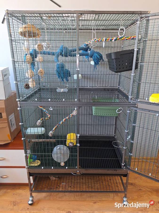 Klatka Yaheetech z podstawowym wyposażeniem Białystok