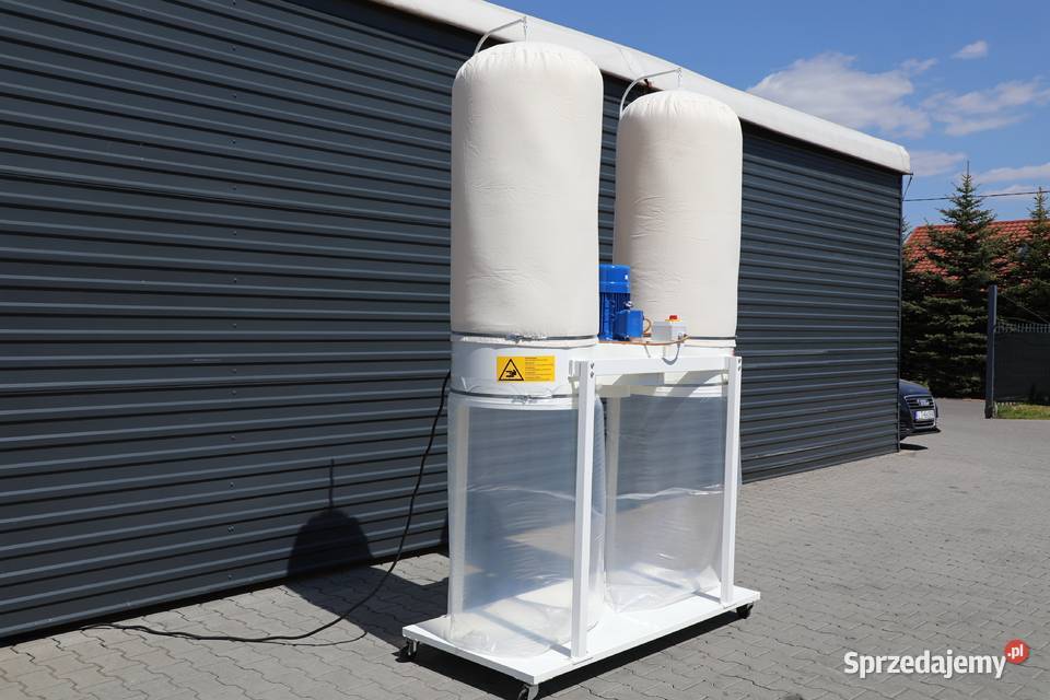 Odciąg trocin 2workowy BOLMAR MC2 40 kW NOWY Łabuńki Pierwsze sprzedam