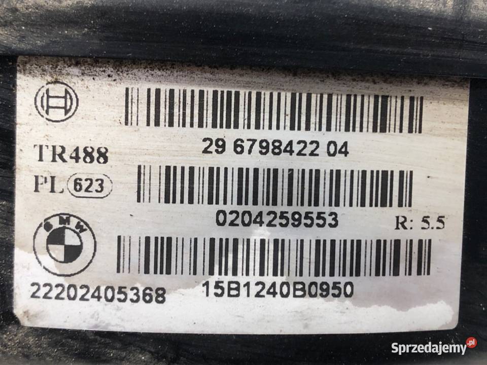 SERWO HAMULCOWE BMW F31 6798422 Kombi 1219 20 Wspomaganie hamulca