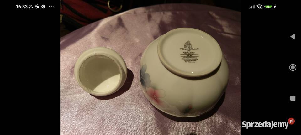Cukiernica bombka porcelana Villeroy Boch Niemcy dolnośląskie Wrocław