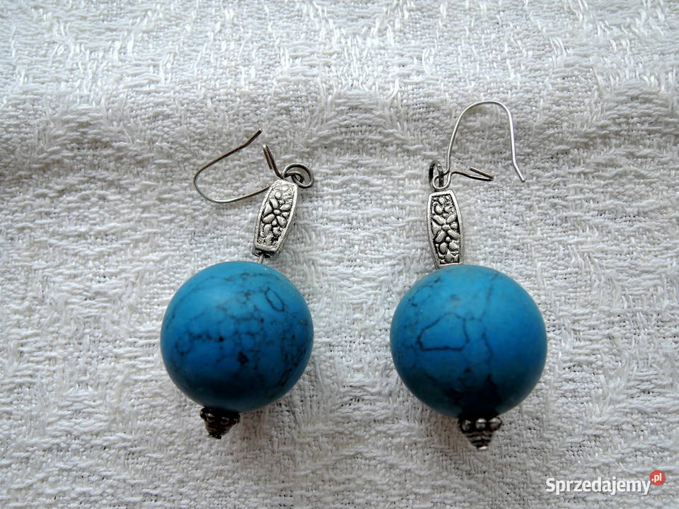 naszyjnik korale 4 kolczyki Ozdoby