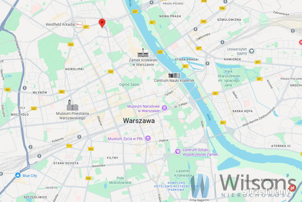 Lokal na wynajem Warszawa 595 metrów mazowieckie
